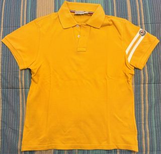 Polo Moncler Uomo Gialla