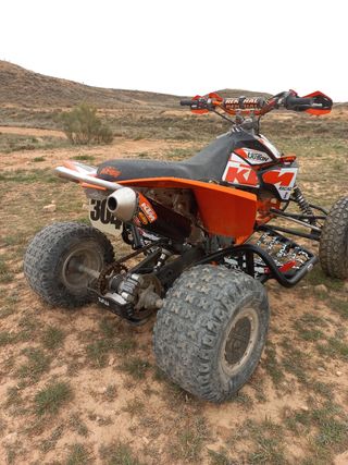 Quad KTM XC sin motor