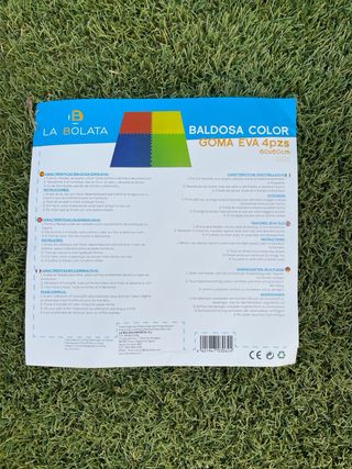 Alfombra Baldosas de goma EVA Colores 60x60cm