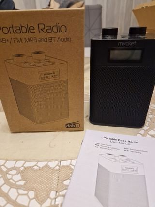 Radio portatile DAB+/FM/MP3/BT mycket