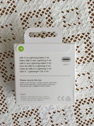 Cavo USB-C - Lightning Apple (1m)
