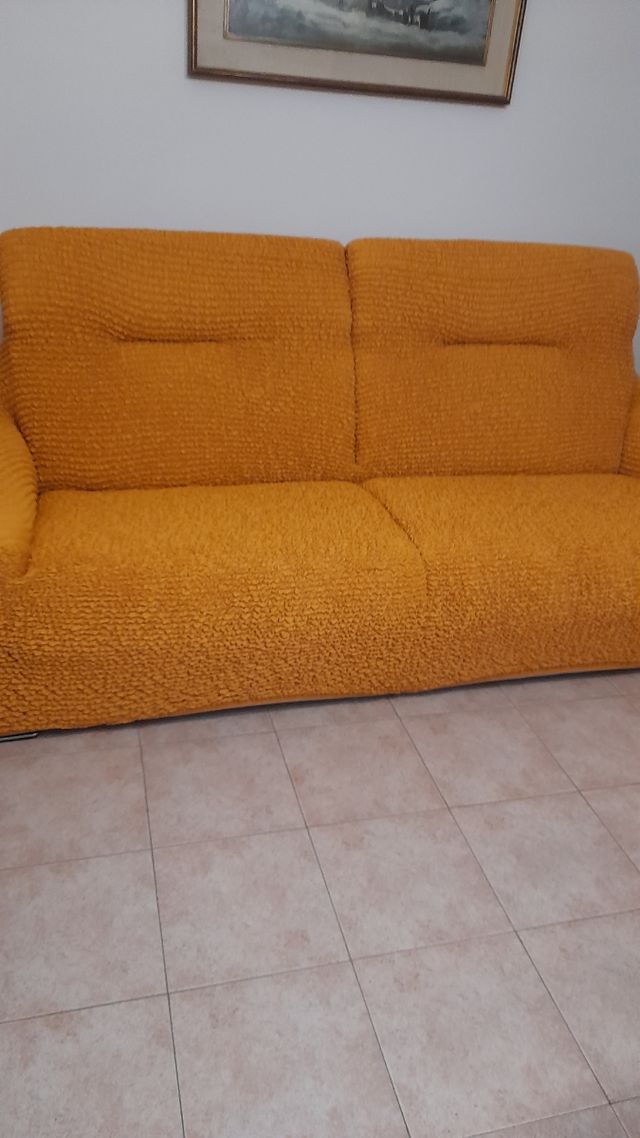 Copridivano 4 posti - giallo