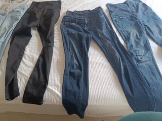 Pantalones premamá M/38 - Vaqueros, varias marcas