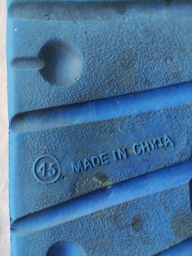 Sandalias azules hombre talla 45