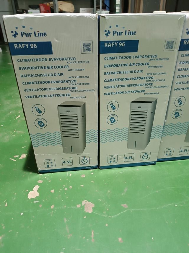 CLIMATIZADOR DIGITAL CON CALEFACTOR Y purificador