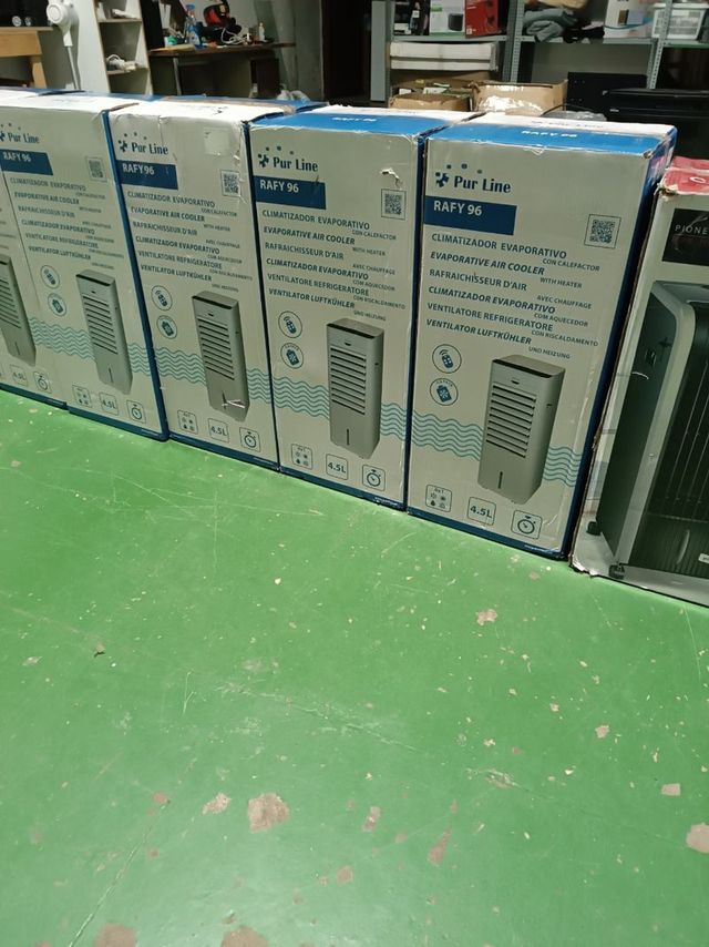 CLIMATIZADOR DIGITAL CON CALEFACTOR Y purificador