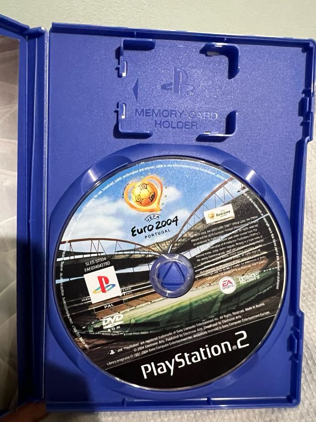 PS2 Euro 2004 - Juego Completo