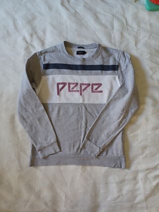 Sudadera Pepe Jeans gris talla S