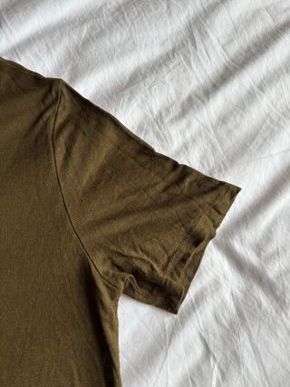 Camiseta verde de Zara
