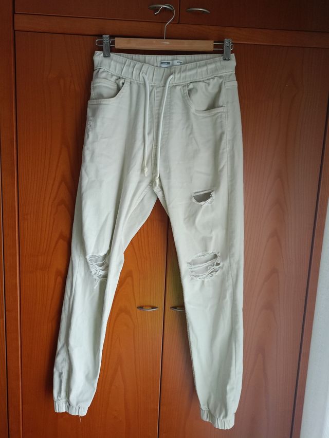 Joggers Bershka beige XS