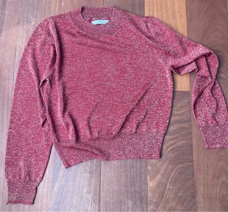 Jersey rojo/ dorado Mango talla M