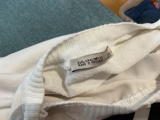 Sudadera blanca estampada