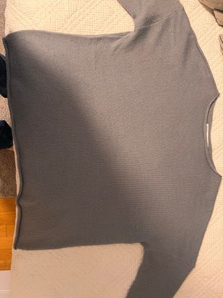 Jersey Zara gris Talla S