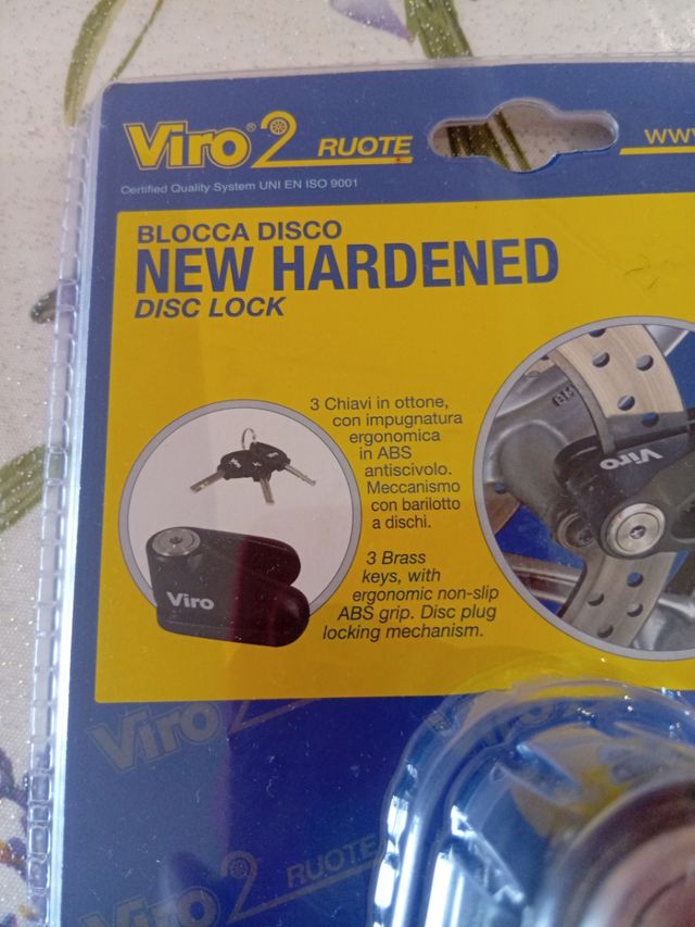 Blocca Disco Viro: Antifurto Moto/Scooter
