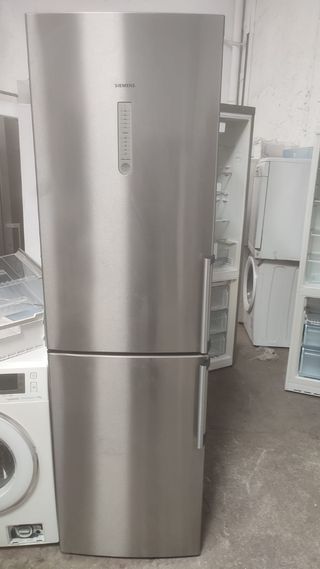 Nevera Siemens 2m - Refrigerador acero inoxidable