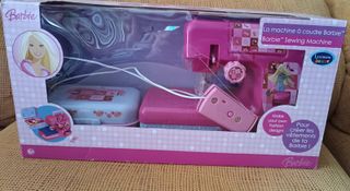 Máquina de coser Barbie con luz