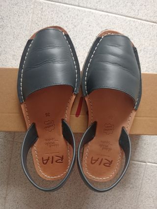Sandalias Ria - Azul Marino - Talla 35