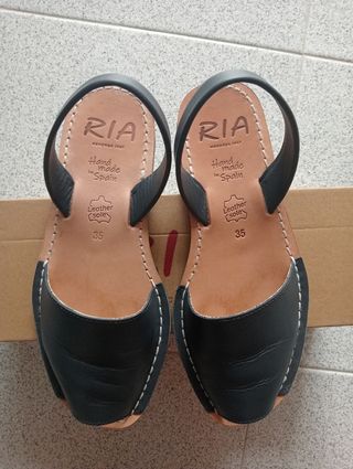 Sandalias Ria - Azul Marino - Talla 35