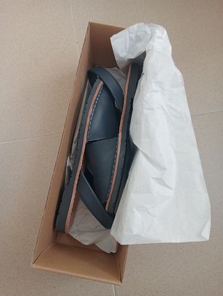 Sandalias Ria - Azul Marino - Talla 35