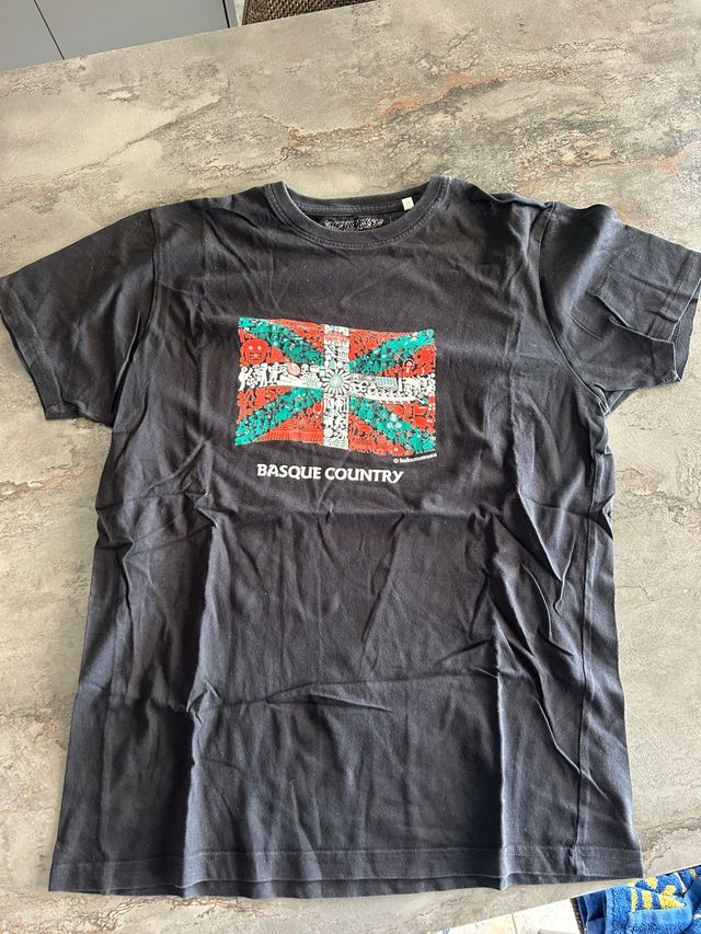 Maglietta Kukuxumusu M - Bandiera Paesi Baschi