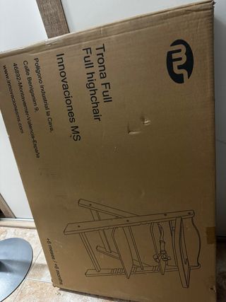 Trona MS Full Highchair Gris