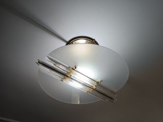 Lámpara de techo elegante con 2 bombillas
