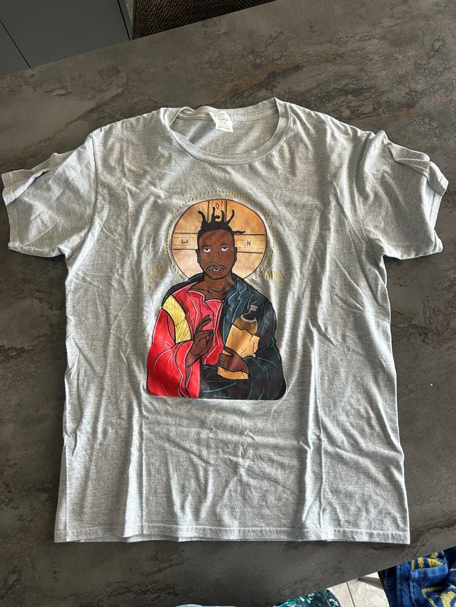 T-Shirt Old Dirty Bastard grigia tg M