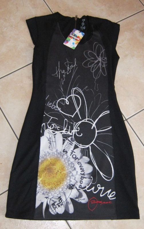 Abito Desigual nero S