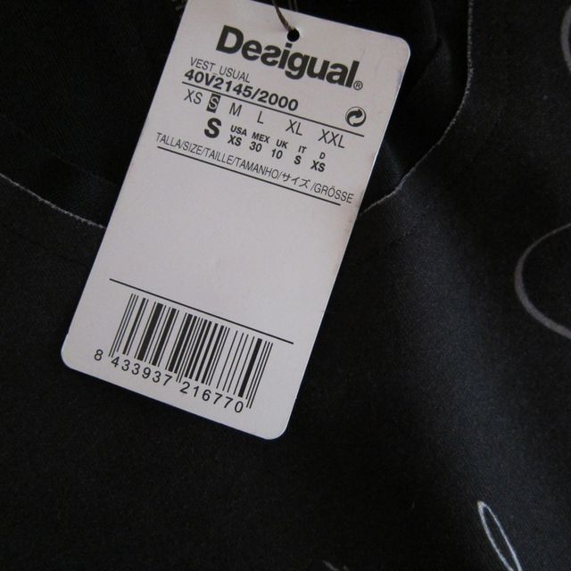 Abito Desigual nero S