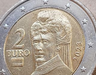 Moneta 2€ Austria 2023 - Errore
