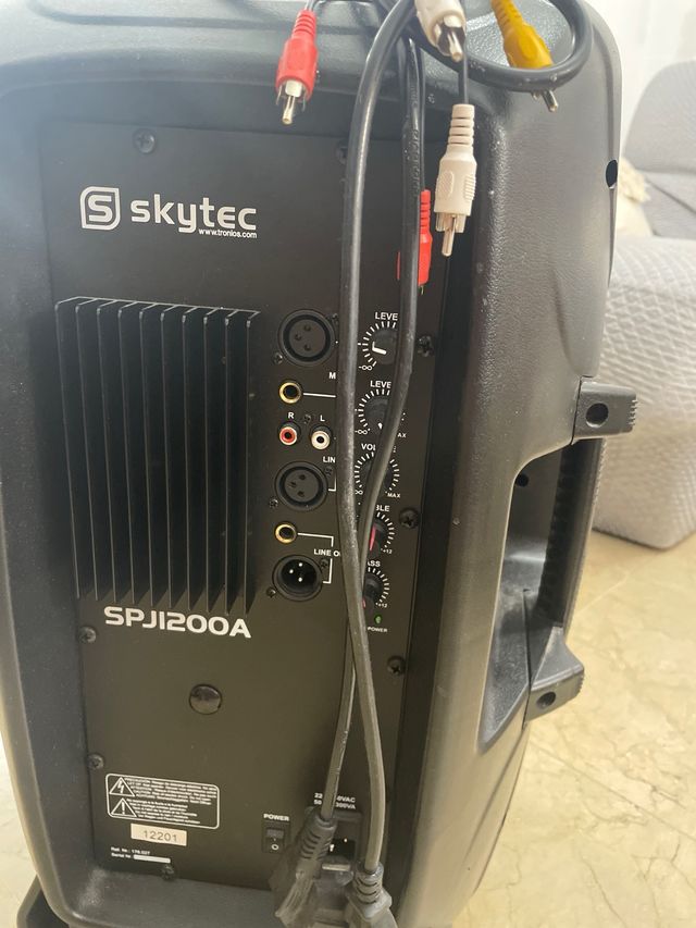 Altavoz Skytec SPJ1200A - Negro