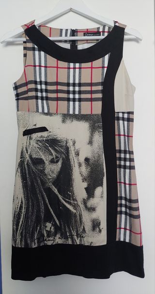 Vestido Over16 c/ estampado, talla S
