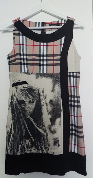 Vestido Over16 c/ estampado, talla S