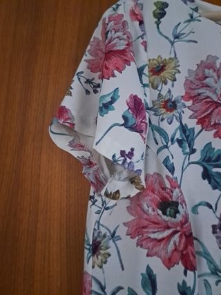 Vestido Zara XL - Floral