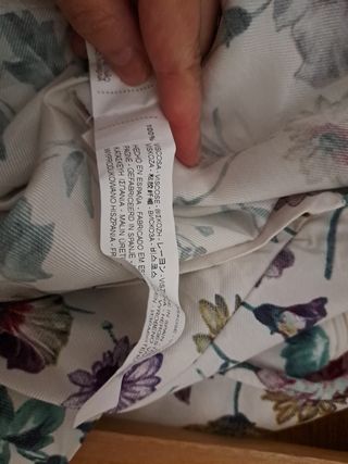 Vestido Zara XL - Floral
