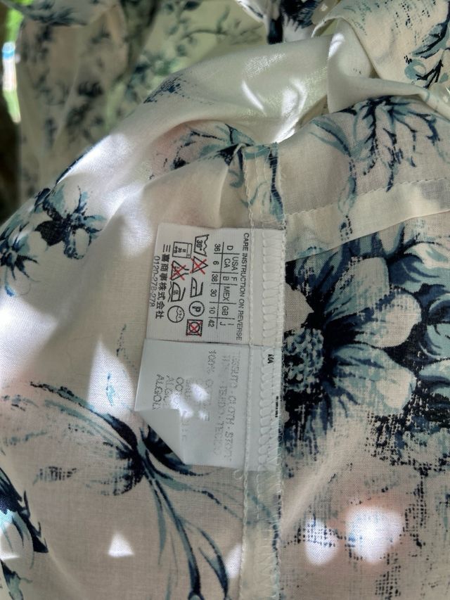 Camicia iBlues fiori blu/bianco Tg.M