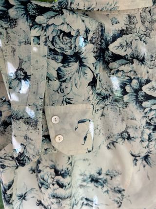 Camicia iBlues fiori blu/bianco Tg.M