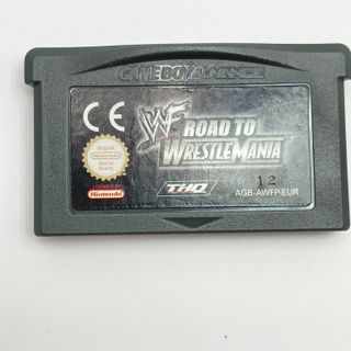 WWF Road To WrestleMania GBA Nintendo Game boy