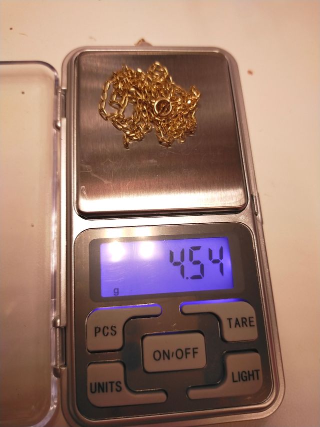 Collana oro 18k - 64cm