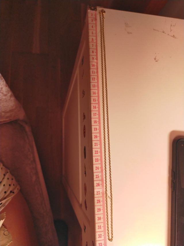 Collana oro 18k - 64cm