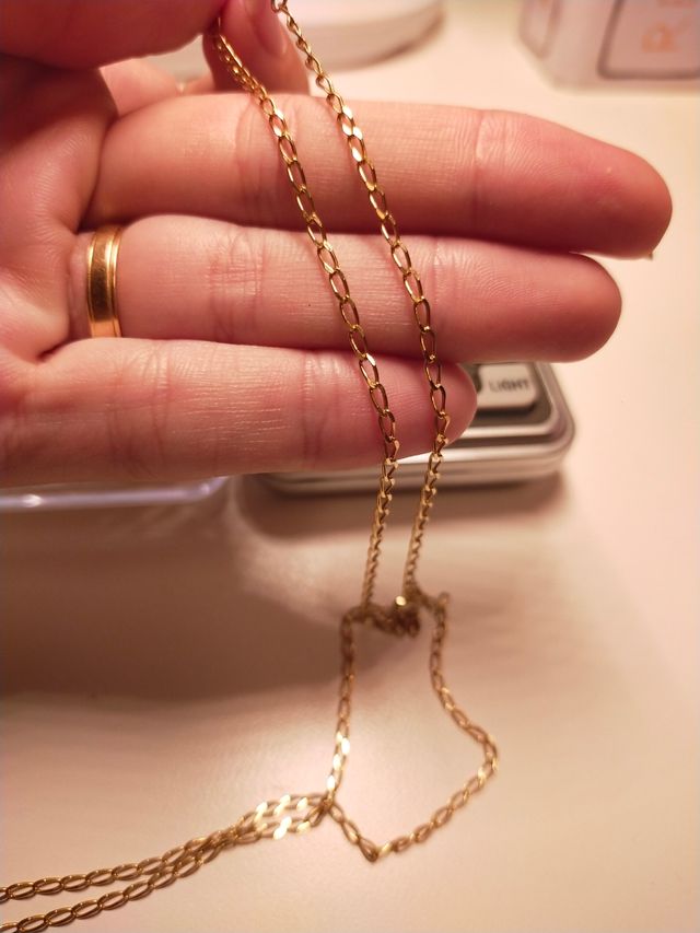 Collana oro 18k - 64cm