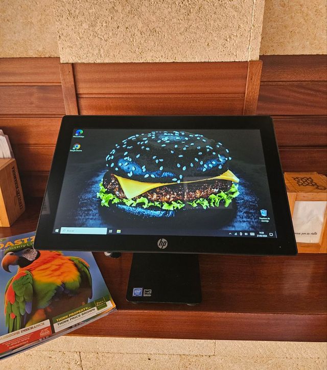 TPV HP táctil: caja registradora