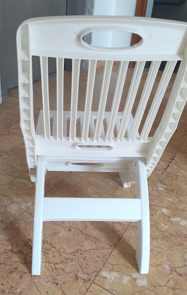Silla plegable playa blanca