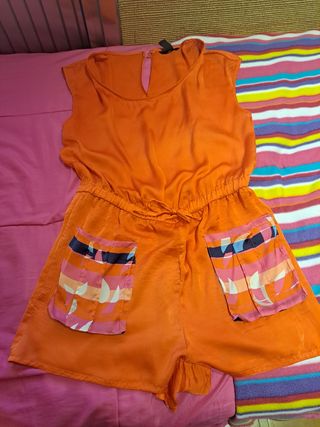 Mono corto.de  H&M naranja 
