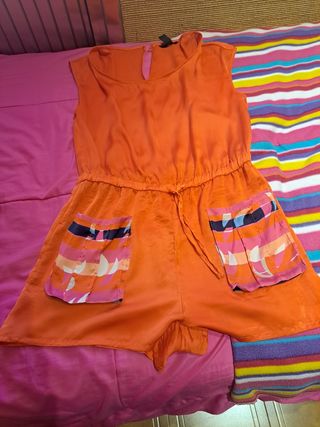 Mono corto.de  H&M naranja 