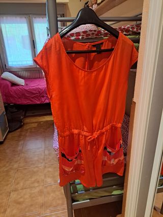 Mono corto.de  H&M naranja 