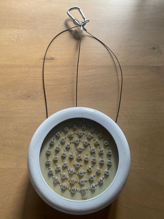 Lampada LED rotonda bianca