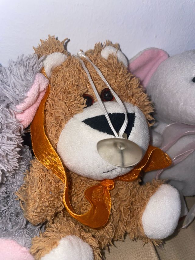 8 Peluches Animales para coches 