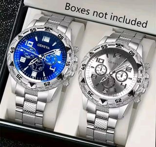 Pack 2 relojes dorados y plateados