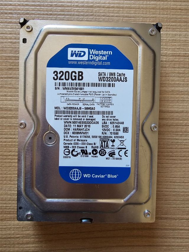 Hard Disk Western Digital 320 GB